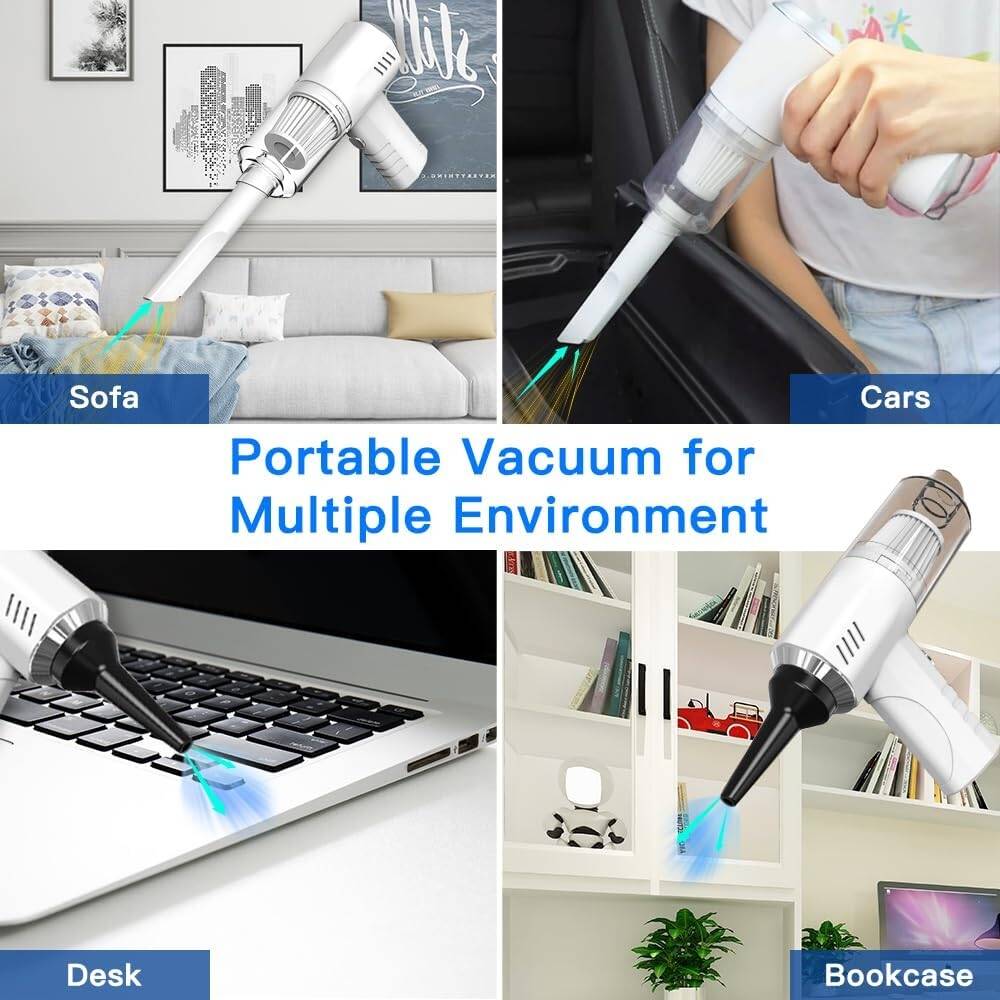 Uoexziyi Cordless Mini Handheld Vacuum