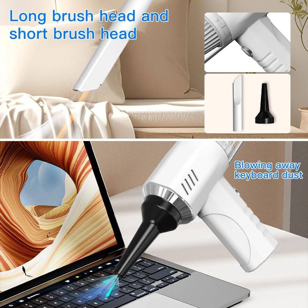 Uoexziyi Cordless Mini Handheld Vacuum