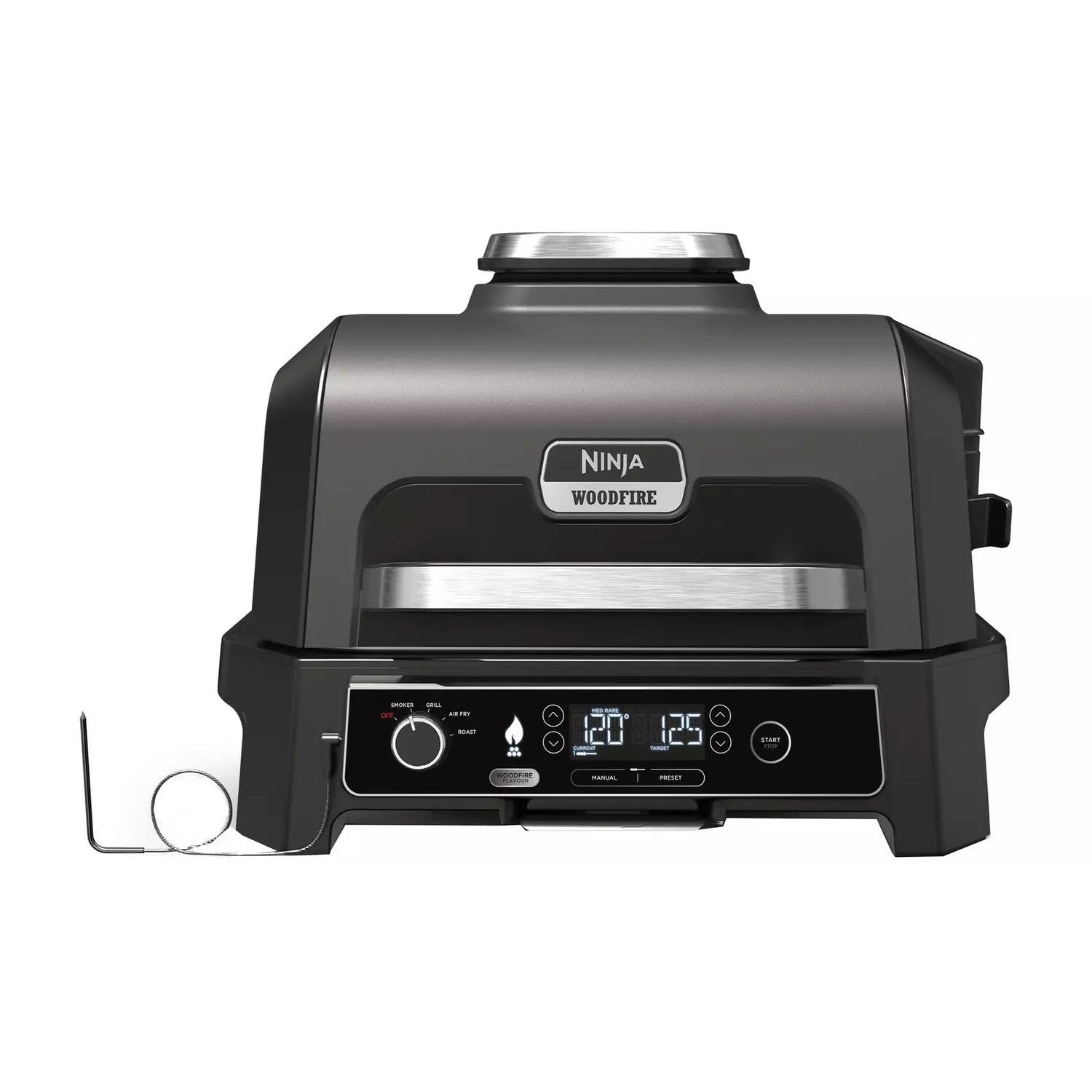 Ninja OG850UK Woodfire XL Electric BBQ Grill & Smoker