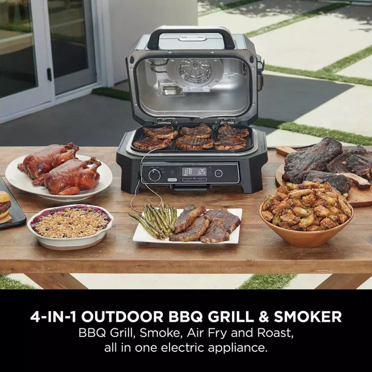 Ninja Woodfire XL BBQ Grill & Smoker