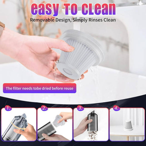FIPKA Cordless Mini Handheld Vacuum